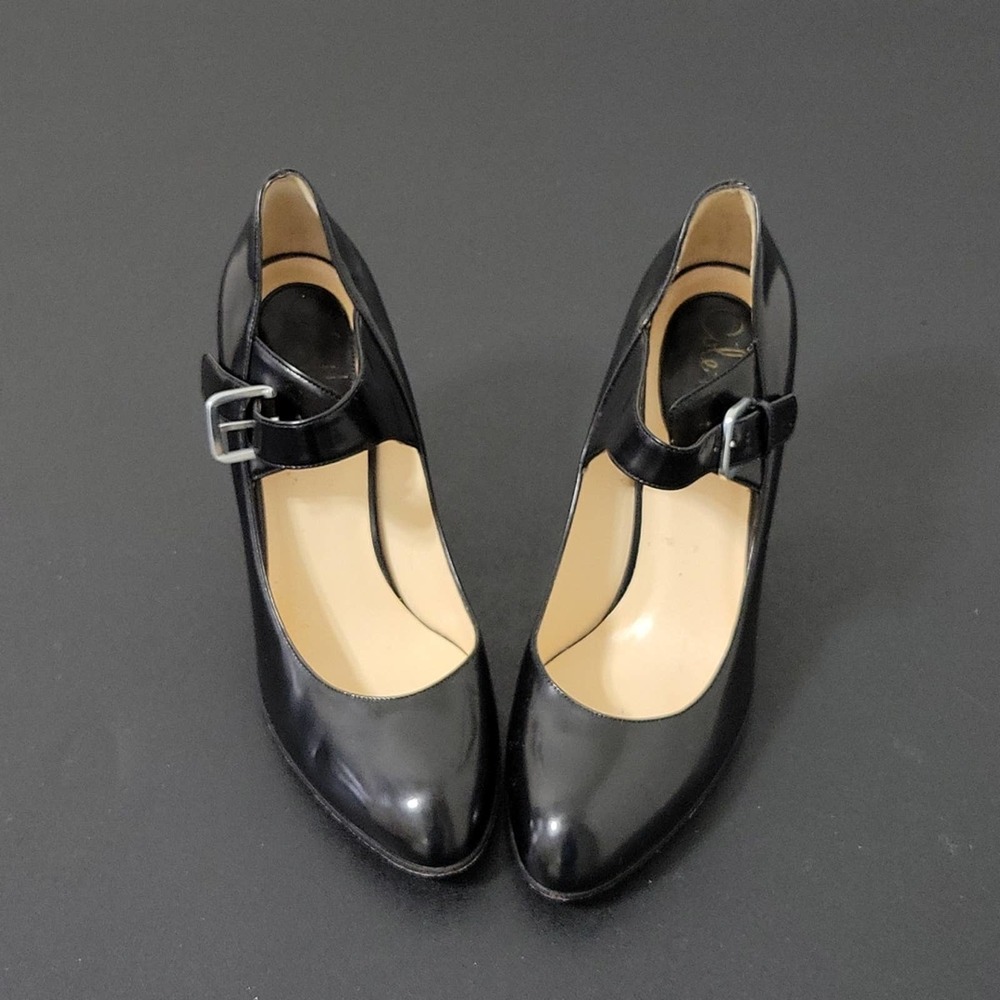 Cole Haan Mary Jane Patent Leather Heels, 7.5